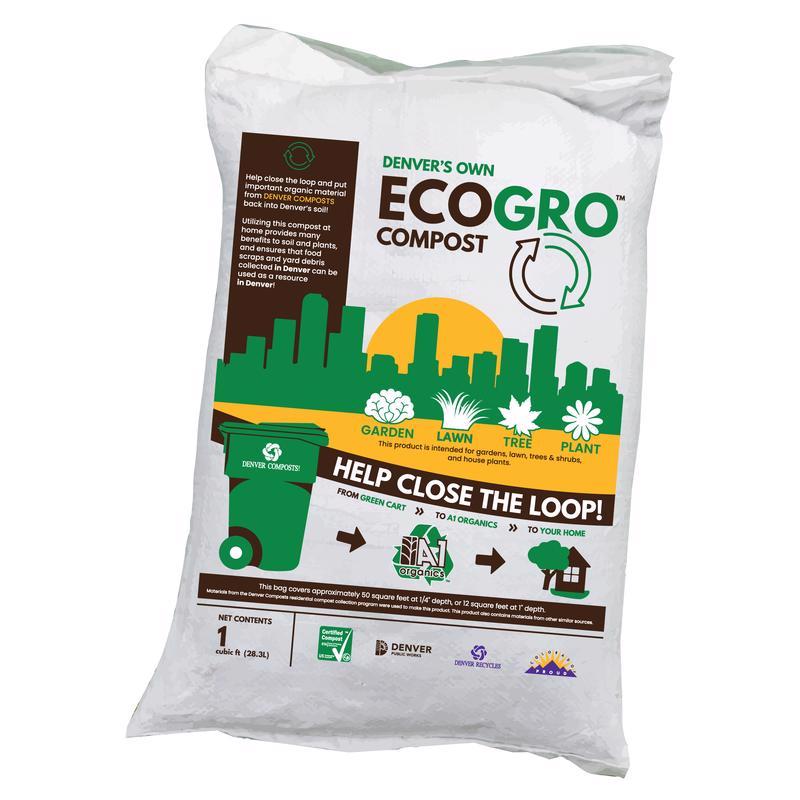 LAMBLAND INC, EcoGro  Organic Compost  1 cu. ft.