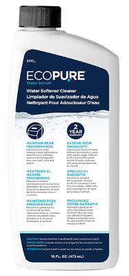 MARMON WATER INC, EcoPure Water Solved Water Softener Cleaner Liquid 16 oz (Pack of 3).