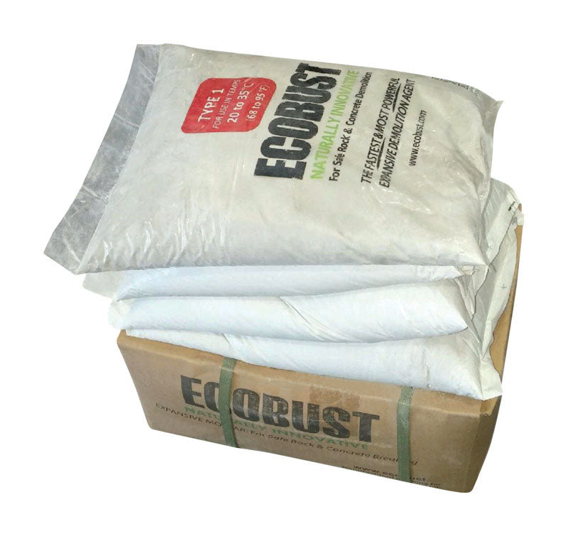 ECOBUST USA INC, Ecobust Type 1 Expansive Demolition Agent 11 lb (Pack of 4)