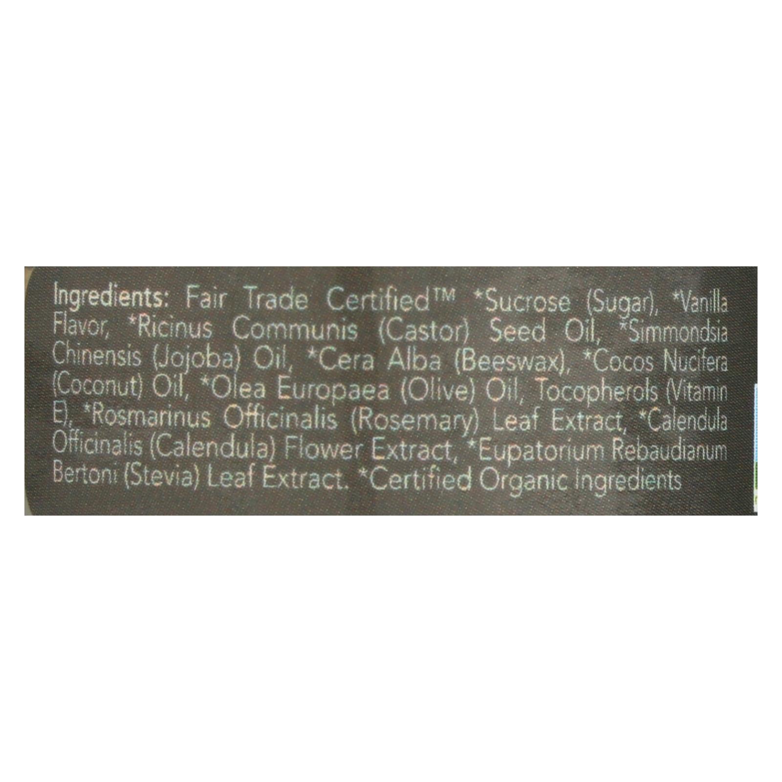 Ecolips, Ecolips Organic Lip Scrub - Vanilla Bean - Case of 6 - 0.5 oz. (Pack of 6)