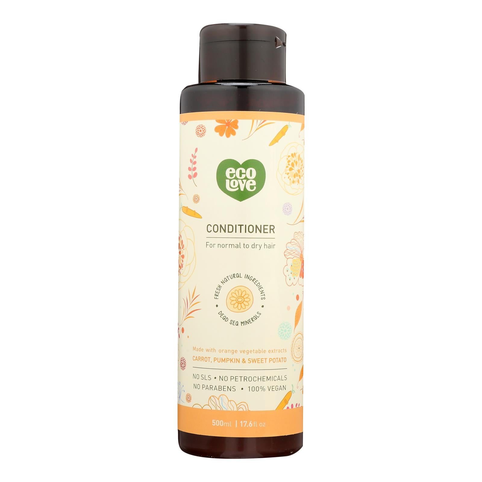 Ecolove, Ecolove - Conditioner Orange Veg Nrml&dry - 1 Each - 17.6 FZ