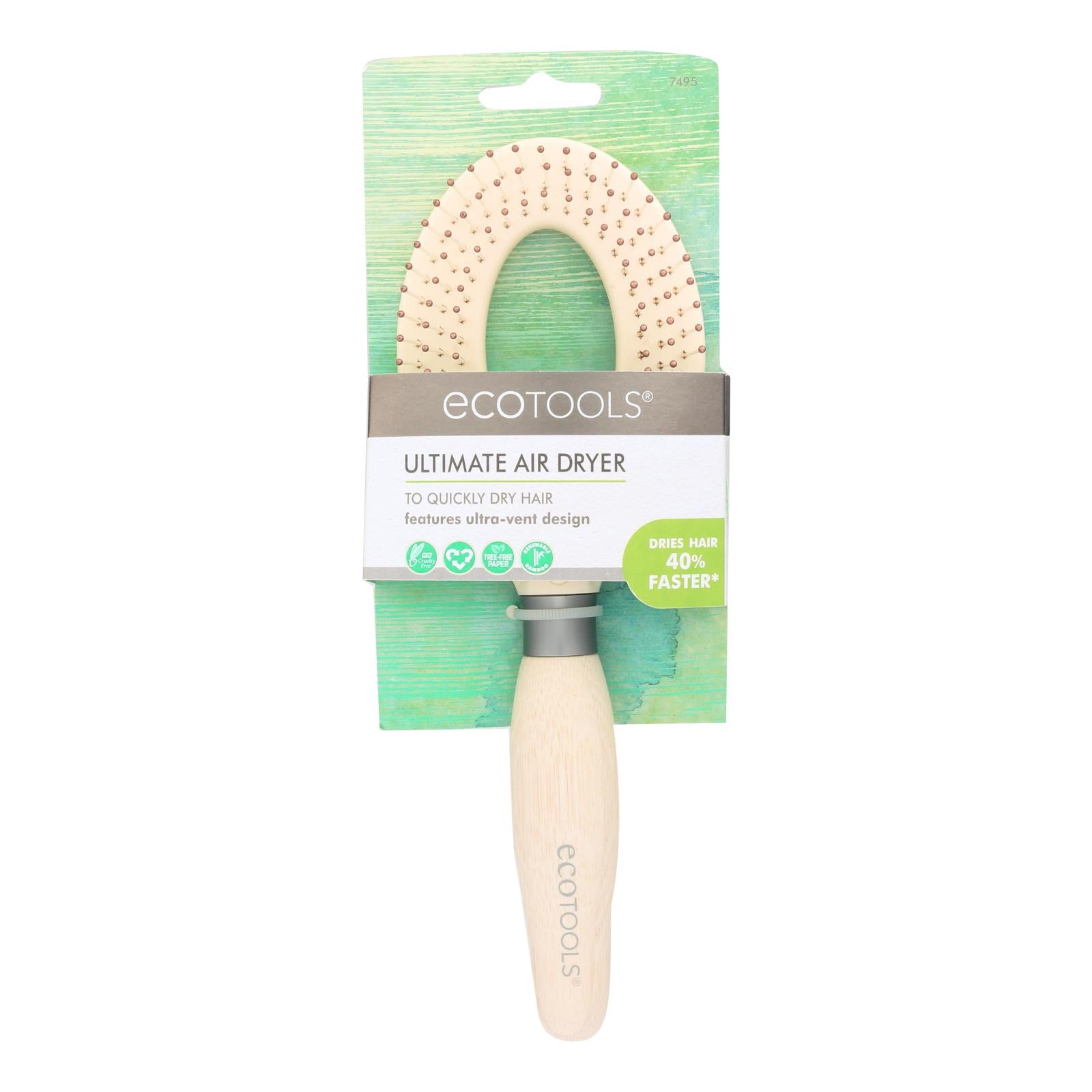 Eco Tool, Ecotools Hair Brush Ultimate Air Dryer Hair Brush  - Case of 3 - CT (Pack of 3)