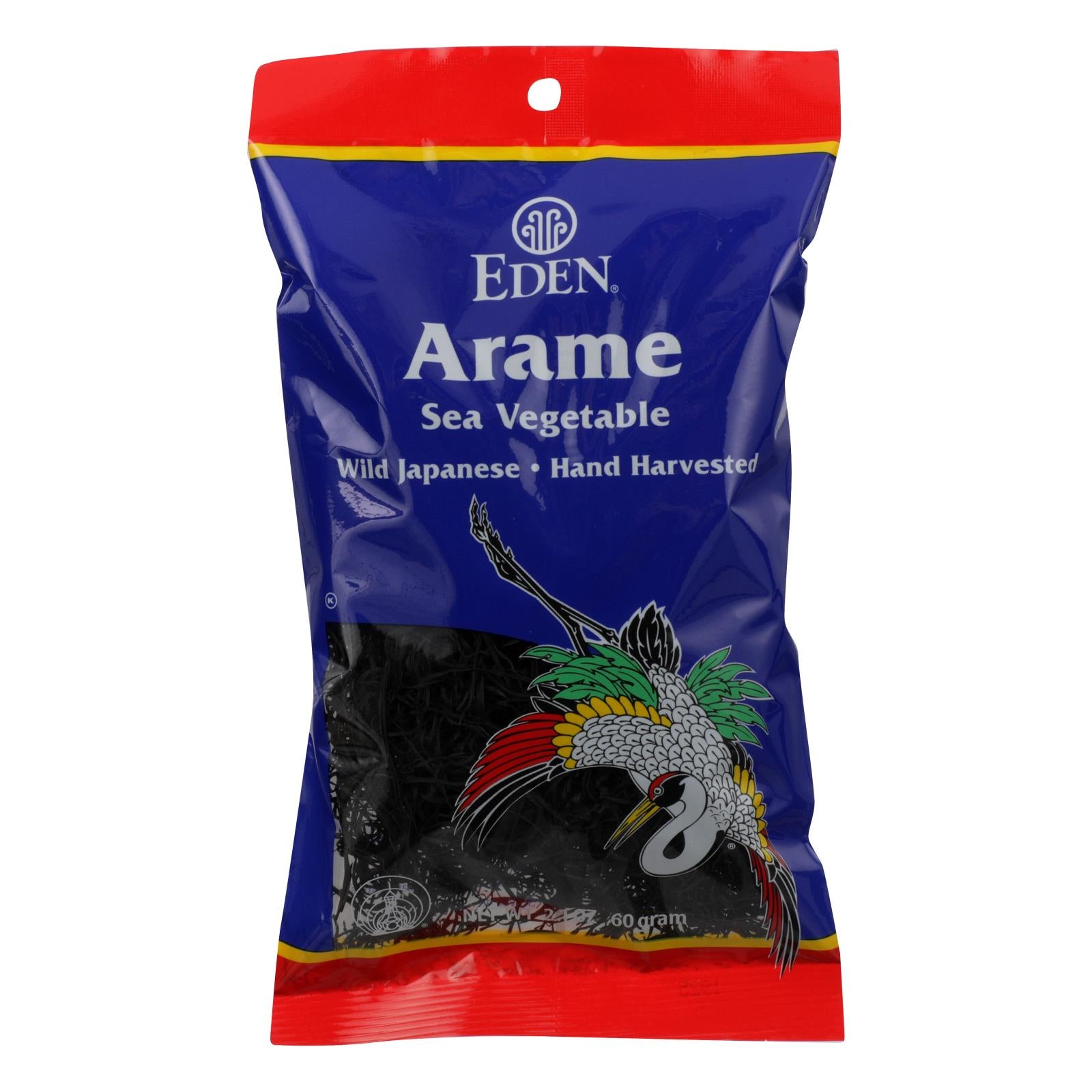 Eden Foods, Eden Arame Sea Vegetables  - Case of 6 - 2.1 OZ (Pack of 6)