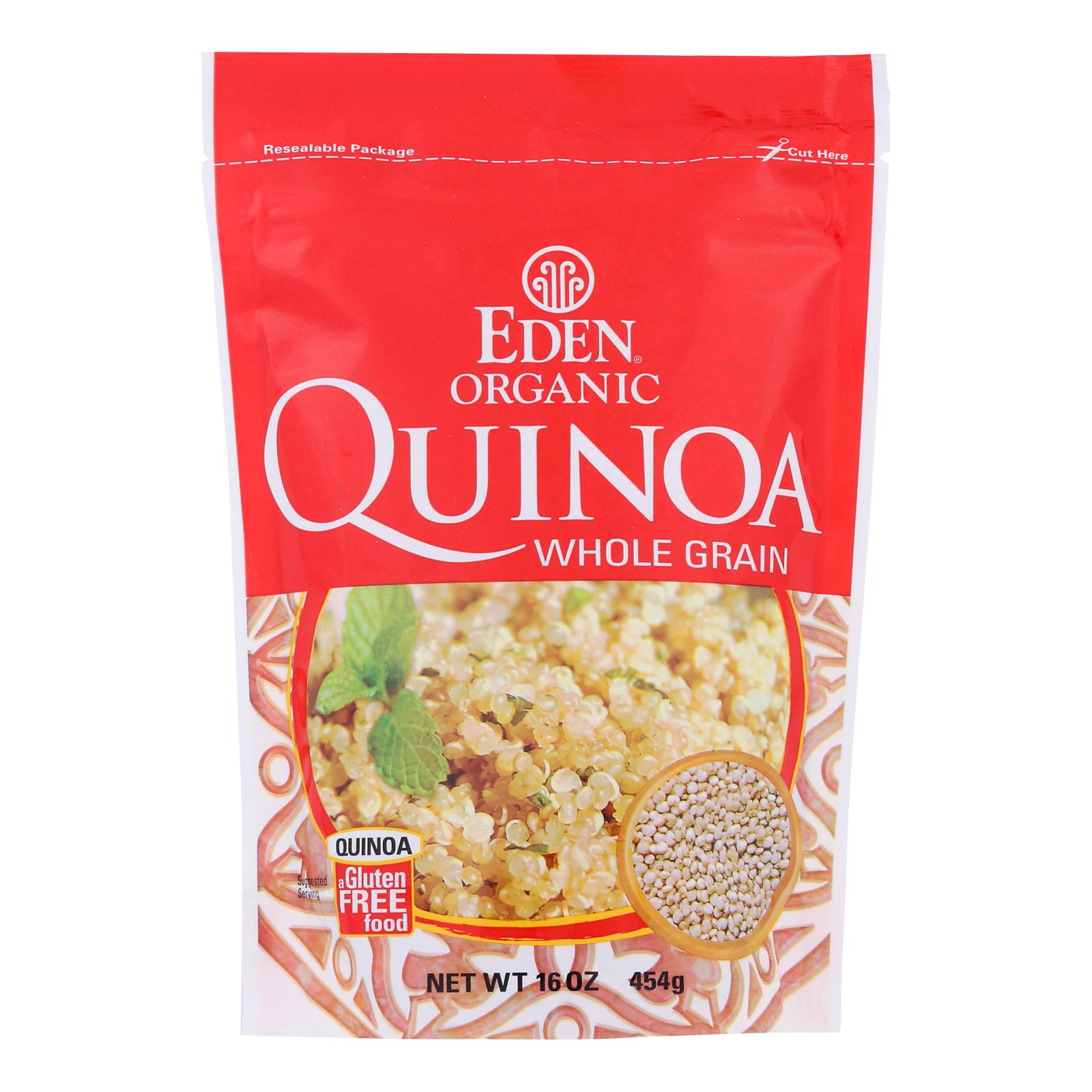 Eden Foods, Eden Foods 100% Organic Imported andean Quinoa - Case of 12 - 16 oz (Pack of 12)