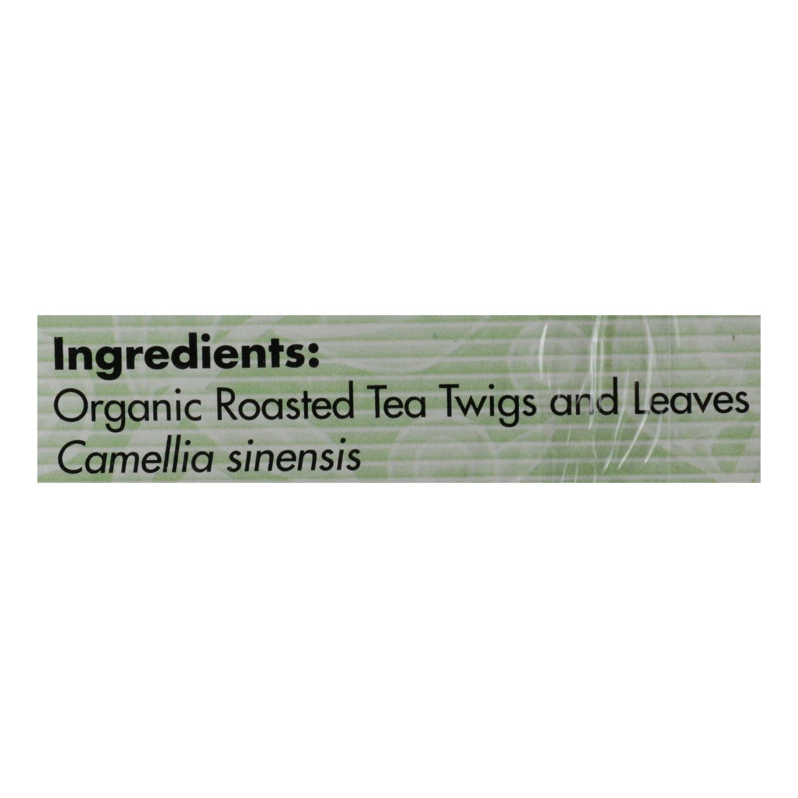 Eden Foods, Eden Foods 100% Organic Kukicha Twig Tea - Case of 12 - 16 BAG (Pack of 12)