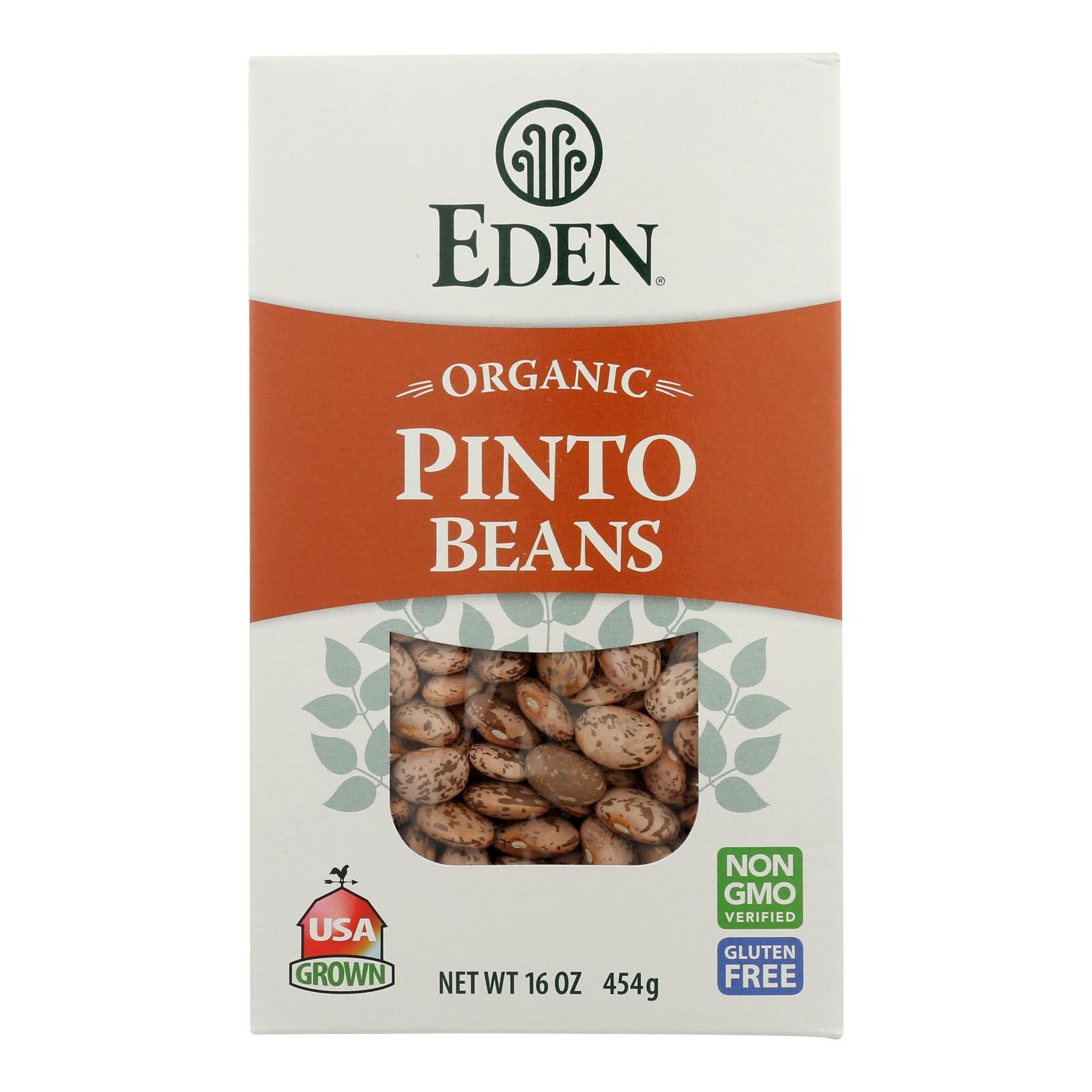 Eden Foods, Eden Foods - BeansPinto Dry - Case of 12-16 OZ (Pack of 12)