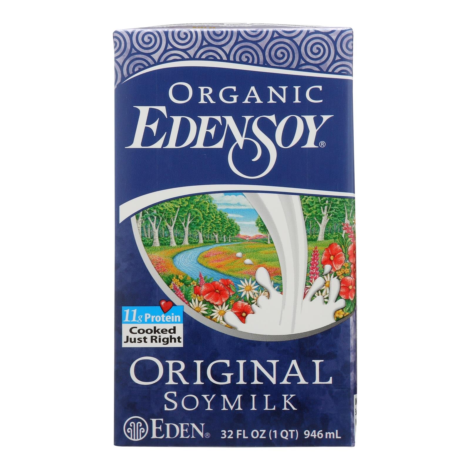 Eden Foods, Eden Foods Eden soy Organic Original Soymilk - Case of 12 - 32 FL oz. (Pack of 12)