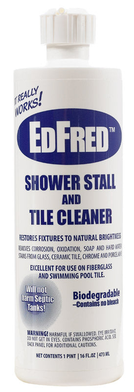 EDFRED CORP, Edfred No Scent Biodegradable Basin Tub and Tile Cleaner Liquid 16 oz. (Pack of 12)