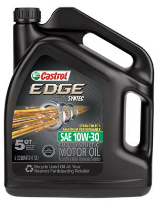 Bp Lubricants Usa Inc, Edge Motor Oil, 10W-30, 5.1-Qts. (Pack of 3)