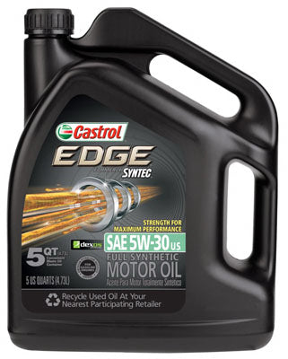 Bp Lubricants Usa Inc, Edge Motor Oil, 5W-30, 5.1-Qts. (Pack of 3)