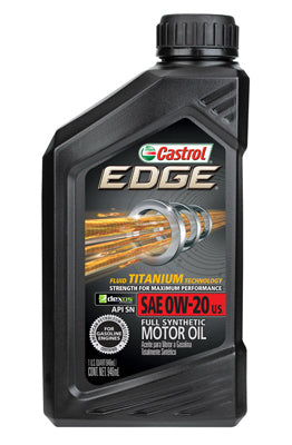 Bp Lubricants Usa Inc, Edge OW-20 Motor Oil, 1-Qt. (Pack of 6)