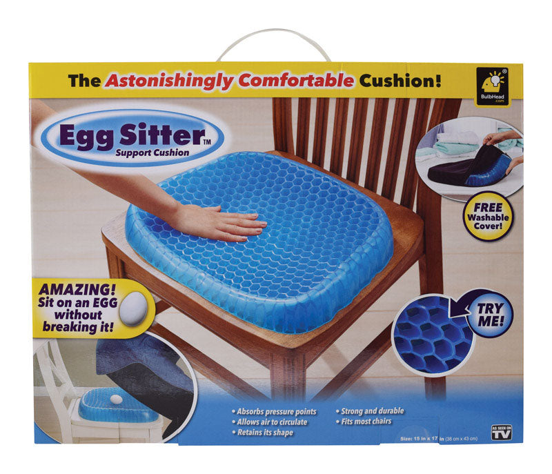 Telebrands Corporation, Egg Sitter Astonishingly Comfortable Seat Cushion Polyacrylamide Gel Core 1 pk