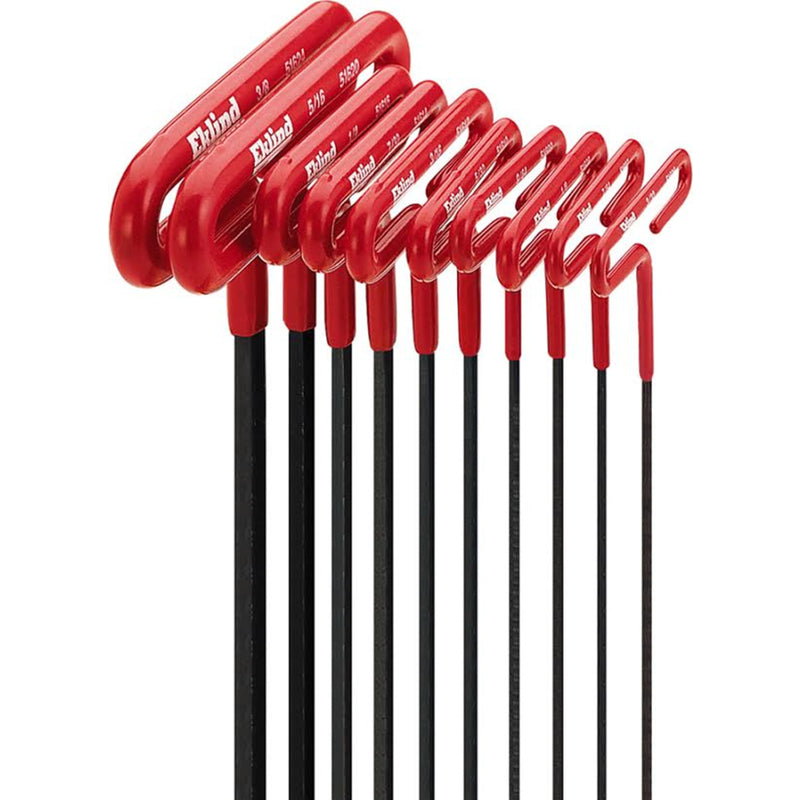 EKLIND TOOL CO, Eklind Assorted SAE T-Handle Hex Key 10 pc