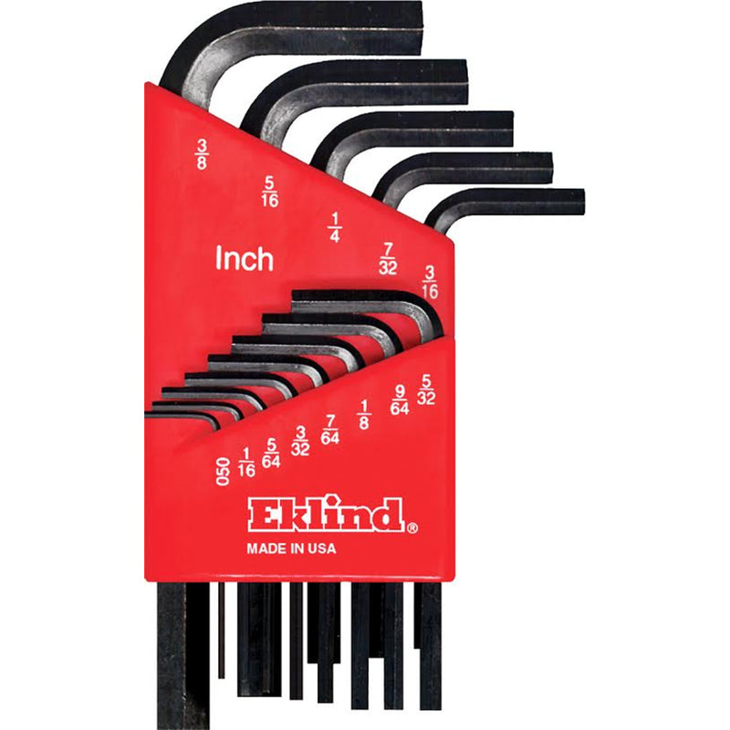 EKLIND TOOL CO, Eklind Hex-L Assorted  SAE Short Arm Hex L-Key Set 1(Pack of 6)