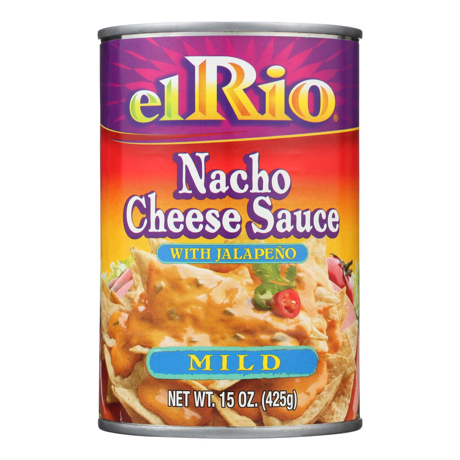 El Rio, El Rio Nacho Cheese Sauce - Mild - Case of 12 - 15 oz. (Pack of 12)