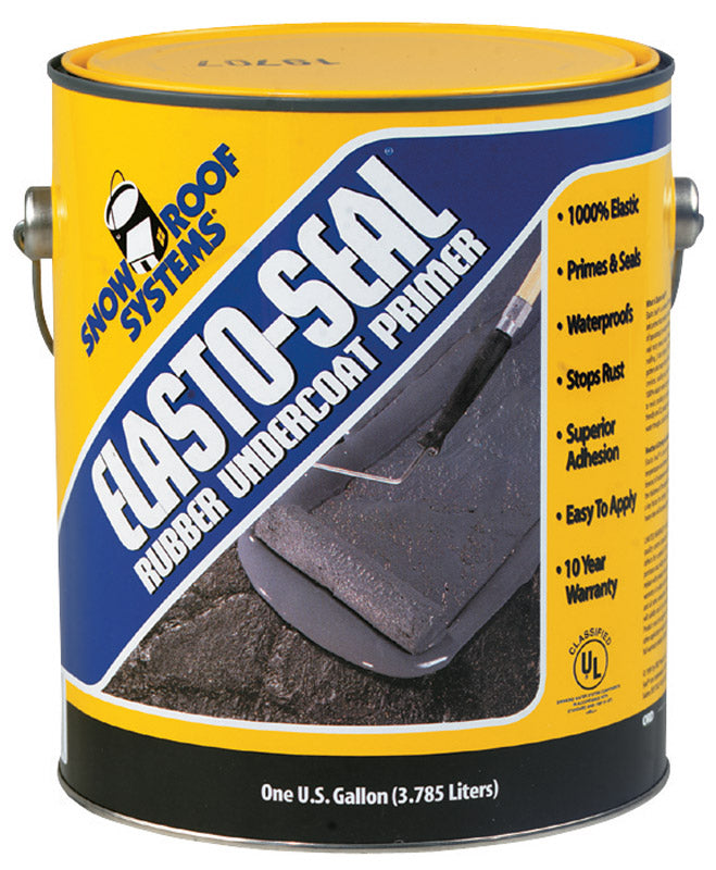 KST COATINGS, LLC, Elasto Seal Smooth Gray Acrylic Elastomeric Undercoating Primer 1 gal. (Pack of 4)