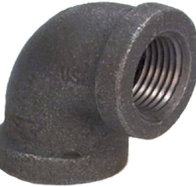 ANVIL INTERNATIONAL, Elbow 90Dcg Black 1/8"