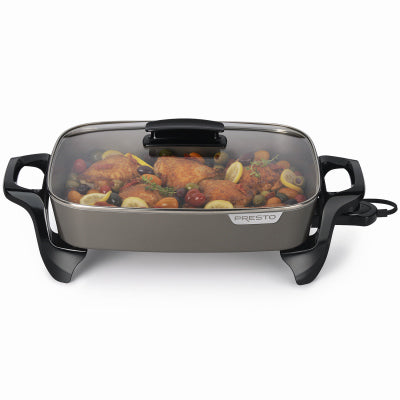 National Presto Ind, Electric Ceramic Skillet, 16-In.