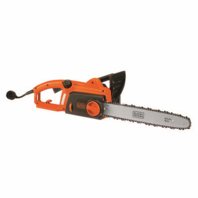 Black & Decker, Electric Chainsaw, 12-Amp, 16-In. Low Kick-Back Bar