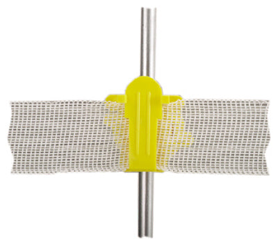 Dare Products Inc, Electric Fence Insulator, Round Post, Western Style, Yellow