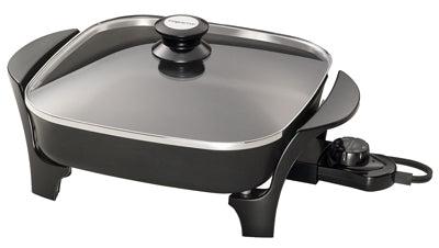 National Presto Ind, Electric Skillet With Glass Lid, 11-In.