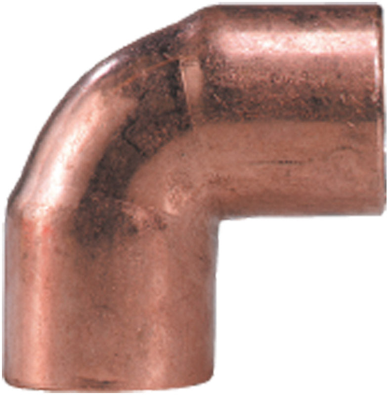 Mueller, Elkhart 1/2 in. Sweat  x 1/2 in. Dia. Sweat Copper 90 Degree Elbow