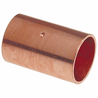 NIBCO INC, Elkhart Products 100 3/8" 3/8" Copper Couplings With Stop