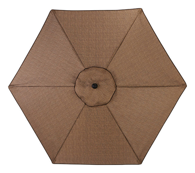 Living Accents, Ellington 9'Umbrella Brn