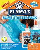 ELMERS PRODUCTS INC, Elmer's 2022897 Blue Glitter & Clear Glue Slime Starter Pack