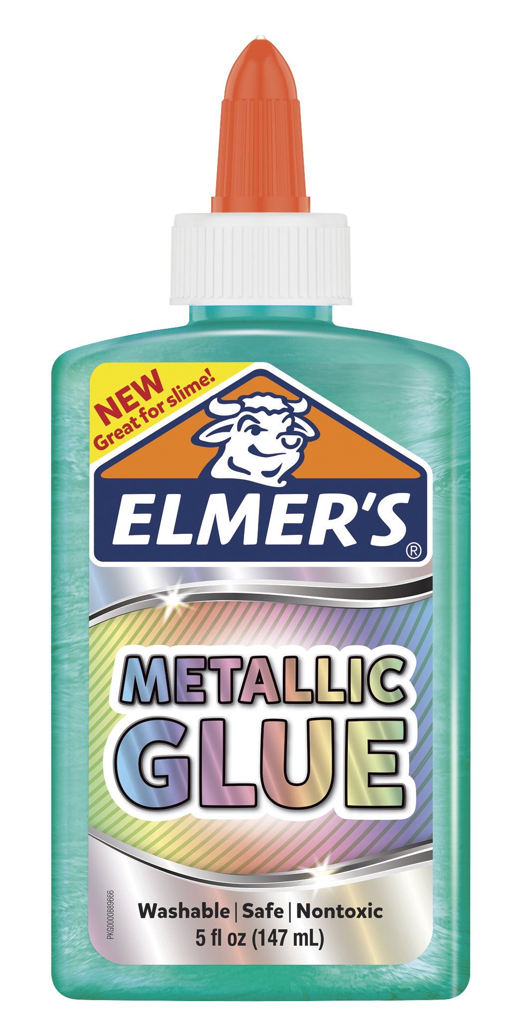 ELMERS PRODUCTS INC, Elmer's 2078217 5 Oz Teal Metallic Washable Glue