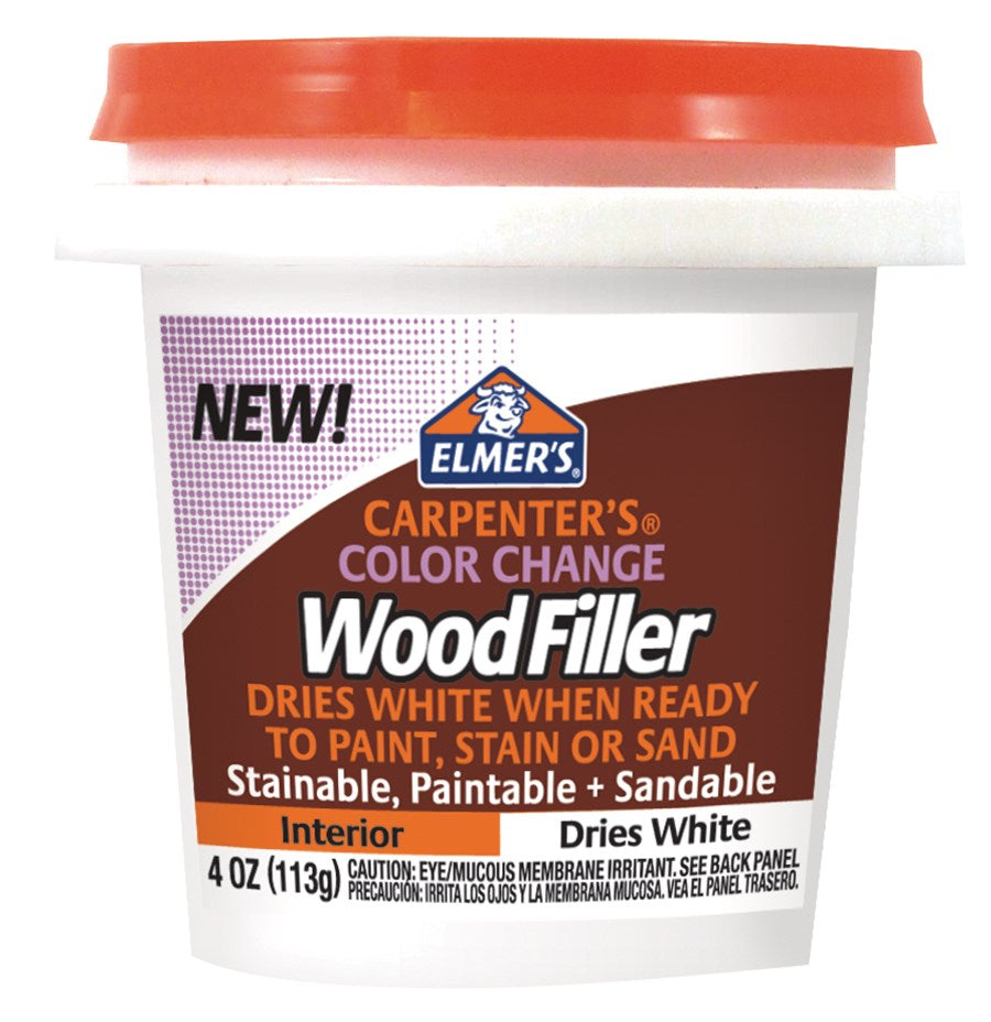 ELMERS PRODUCTS INC, Elmer's Carpenter's White Wood Filler 4 oz