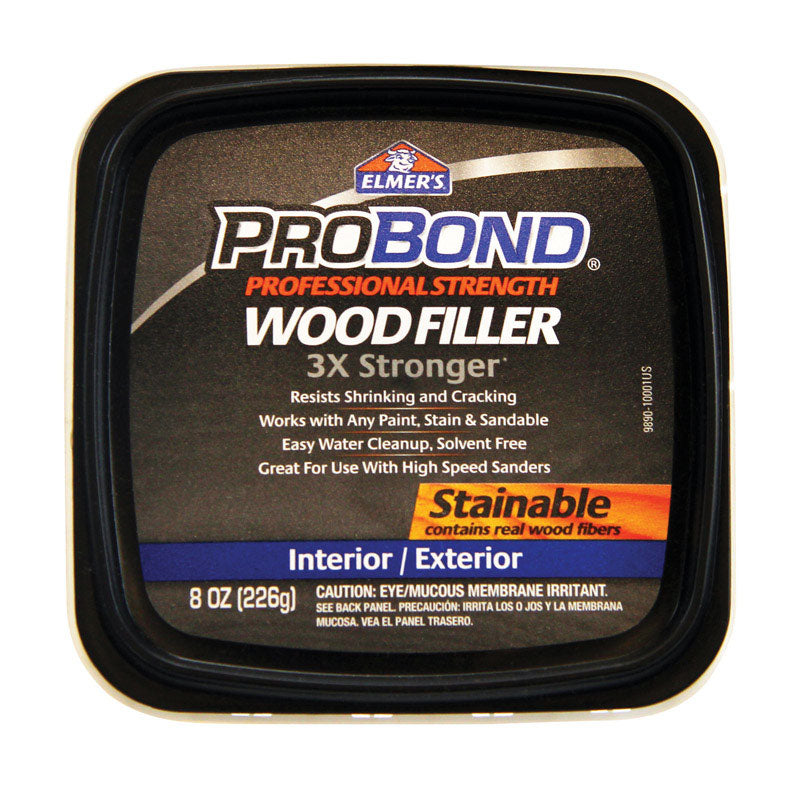 Elmer's, Elmer's Ceramic Microsphere Probond Wood Filler 8 oz. (Pack of 12)