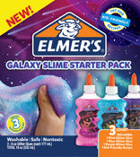 ELMERS PRODUCTS INC, Elmer's Galaxy Glitter Glue Slime Starter Kit 6 oz.