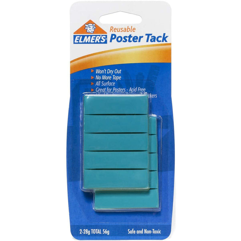 ELMERS PRODUCTS INC, Elmer's Low Strength Poster Tack 2 oz