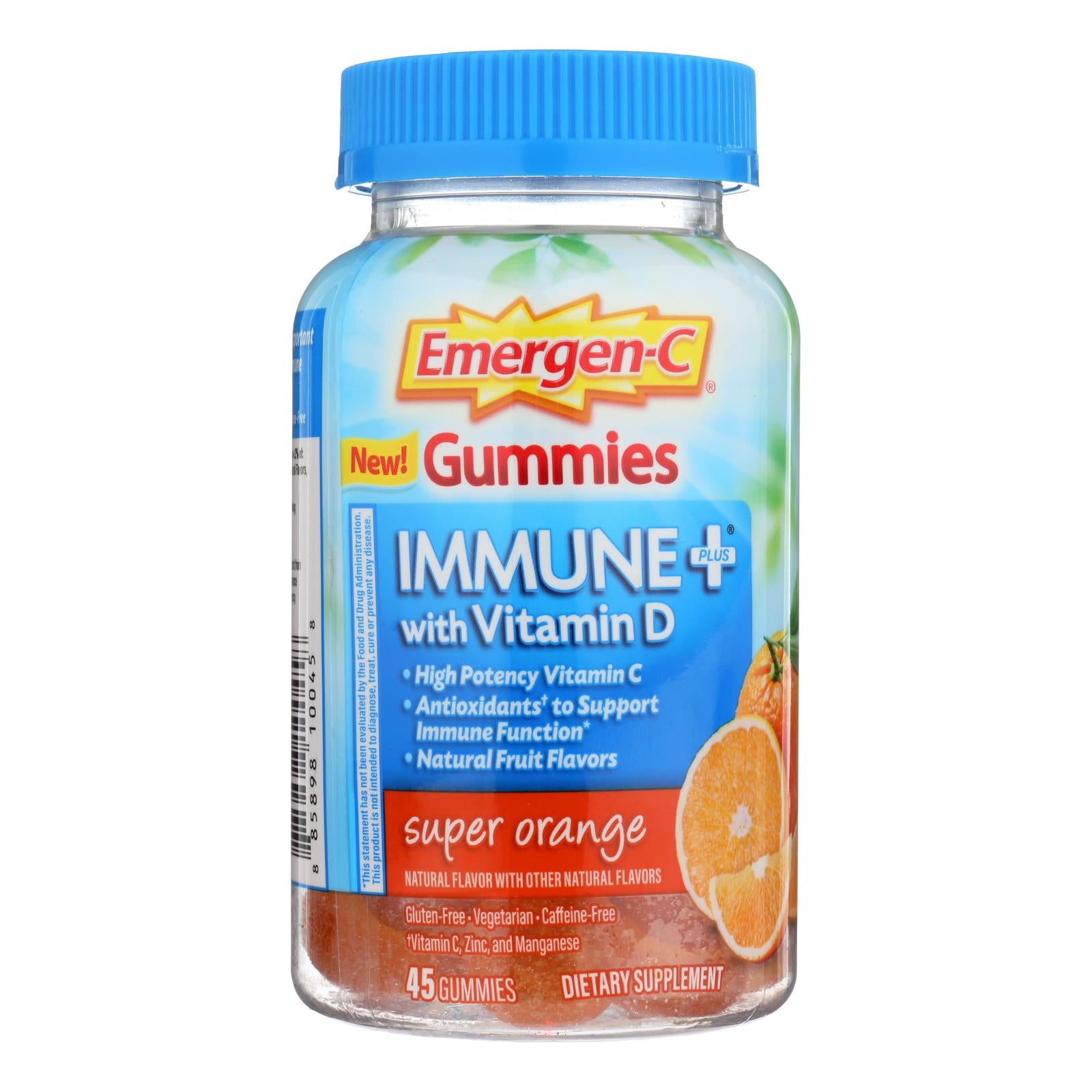 Emergen-C, Emergen-C Gummies - Immune - Orange - 45 count