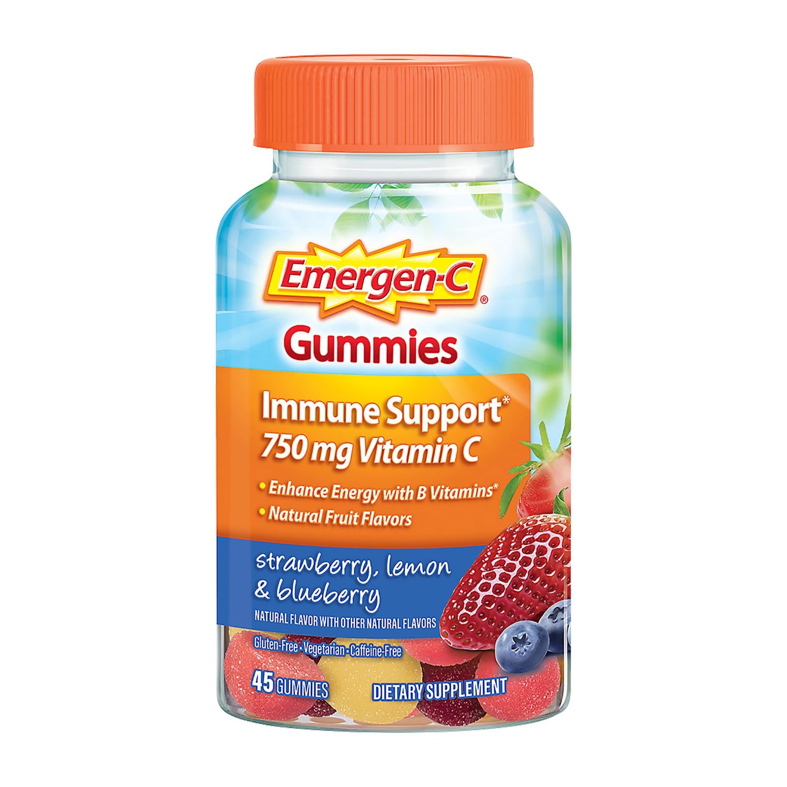 Emergen-C, Emergen-c - Immn Sup Straw Lem&blubry - 1 Each - 45 CT