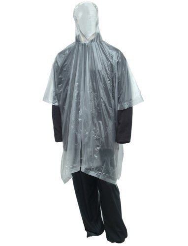 Tingley, Emergency Poncho, Clear, One Size