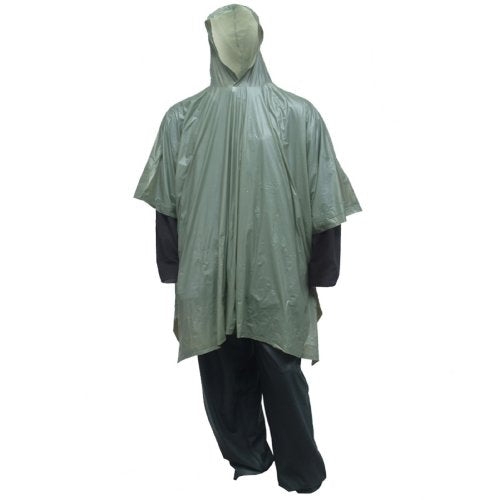 Tingley, Emergency Poncho, Olive Drab, One Size