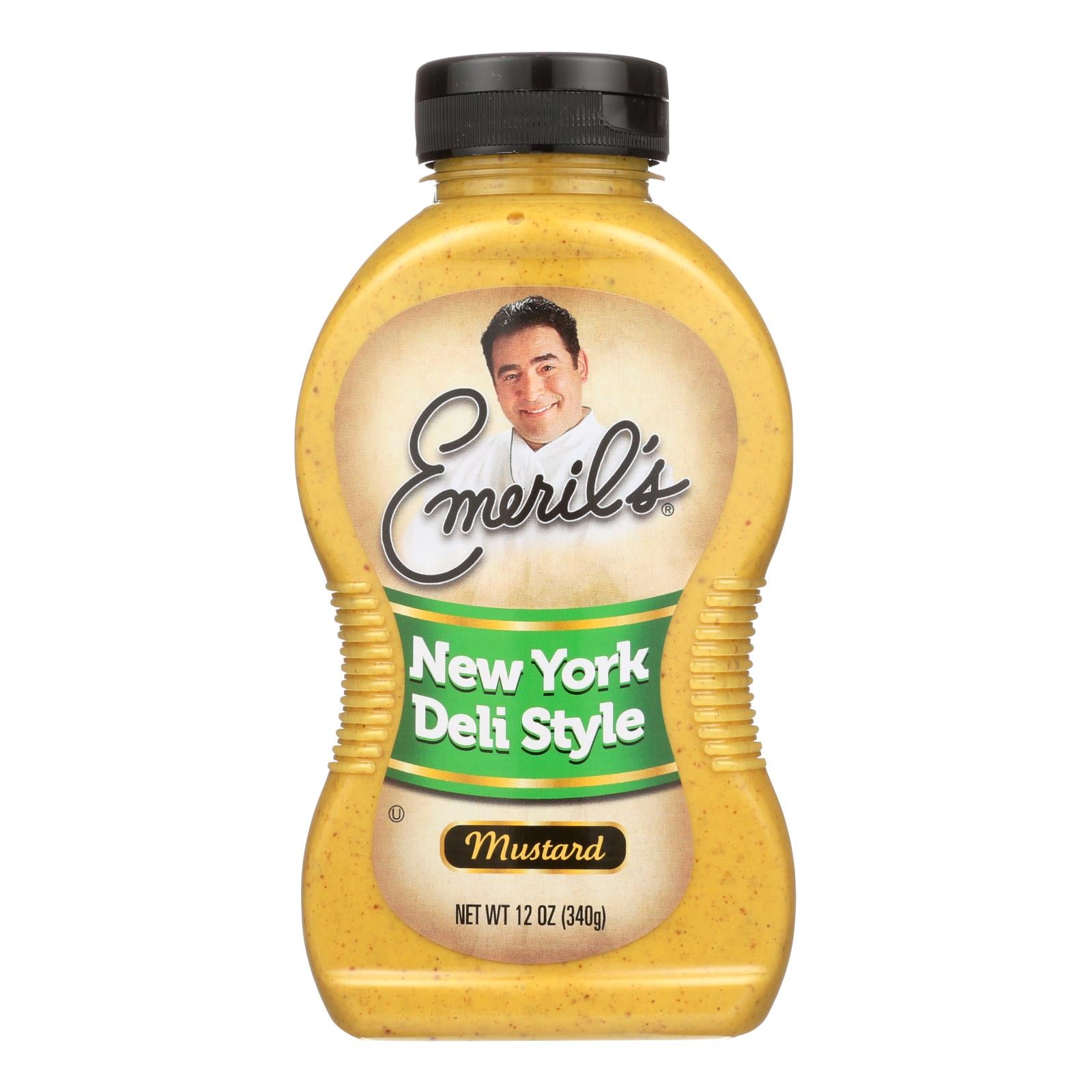 Emeril, Emeril Mustard - New York Deli Style - 12 oz. (Pack of 12)