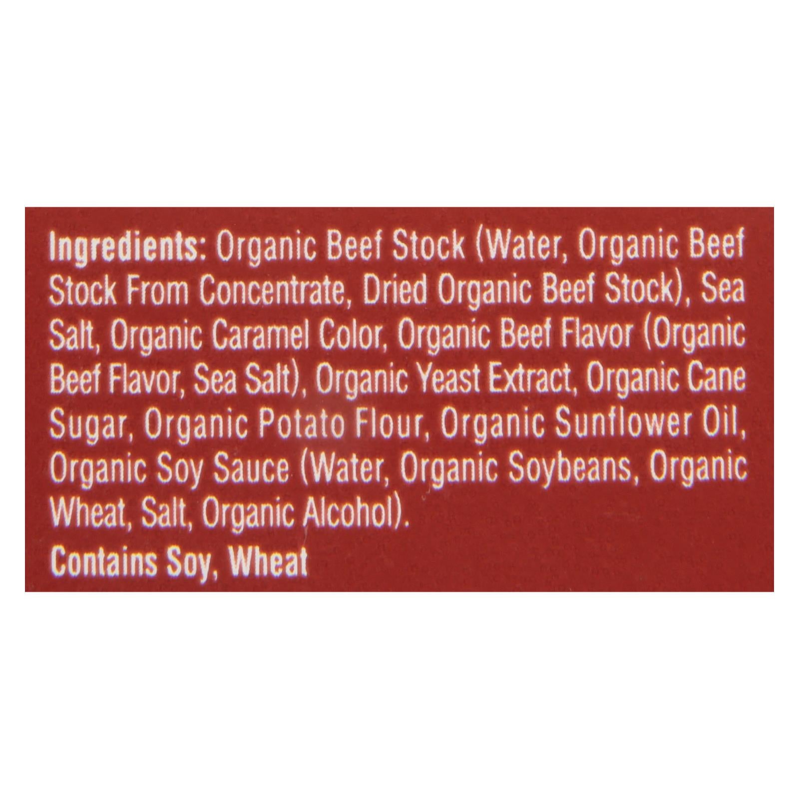 Emeril, Emeril Organic Beef Stock - Case of 6 - 32 oz. (Pack of 6)