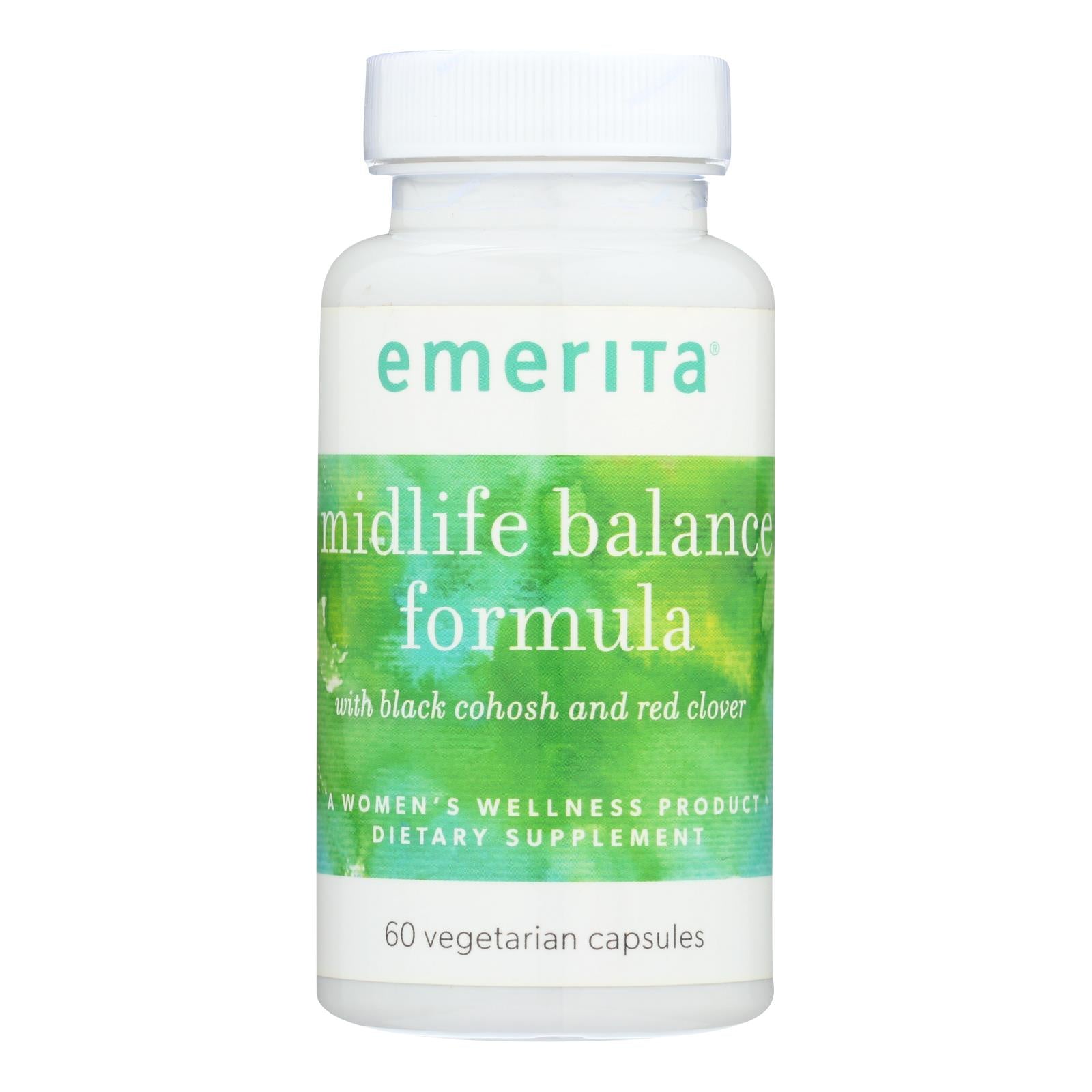 Emerita, Emerita Midlife Balance Formula - 60 vcaps