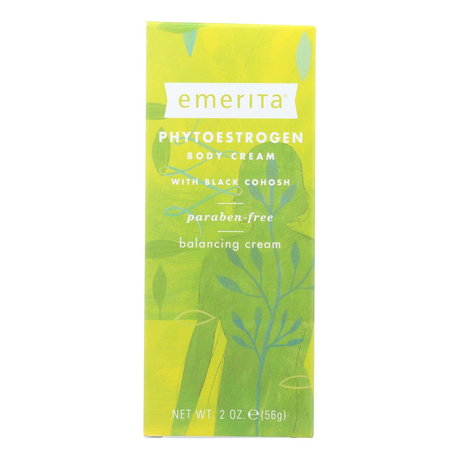 Emerita, Emerita Phytoestrogen Body Cream - 2 oz