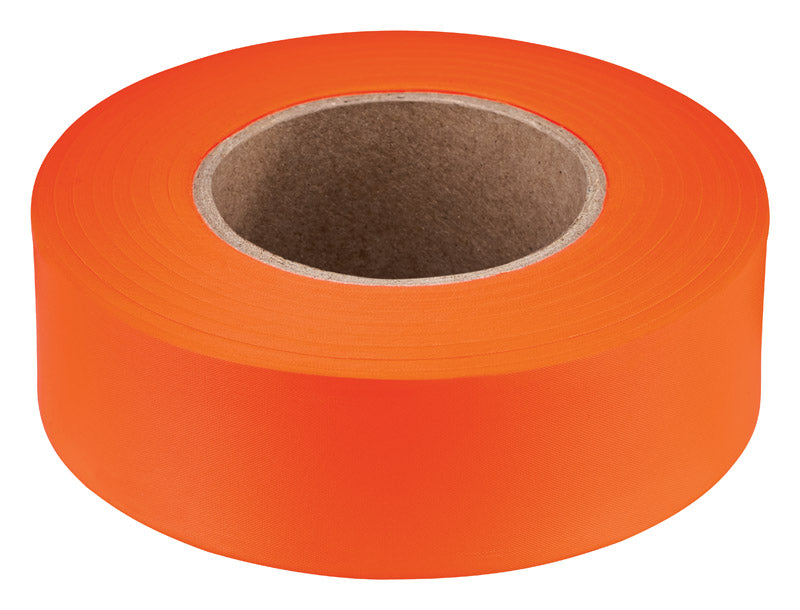 Empire, Empire  200 ft. L x 1 in. W Plastic  Flagging Tape  Orange