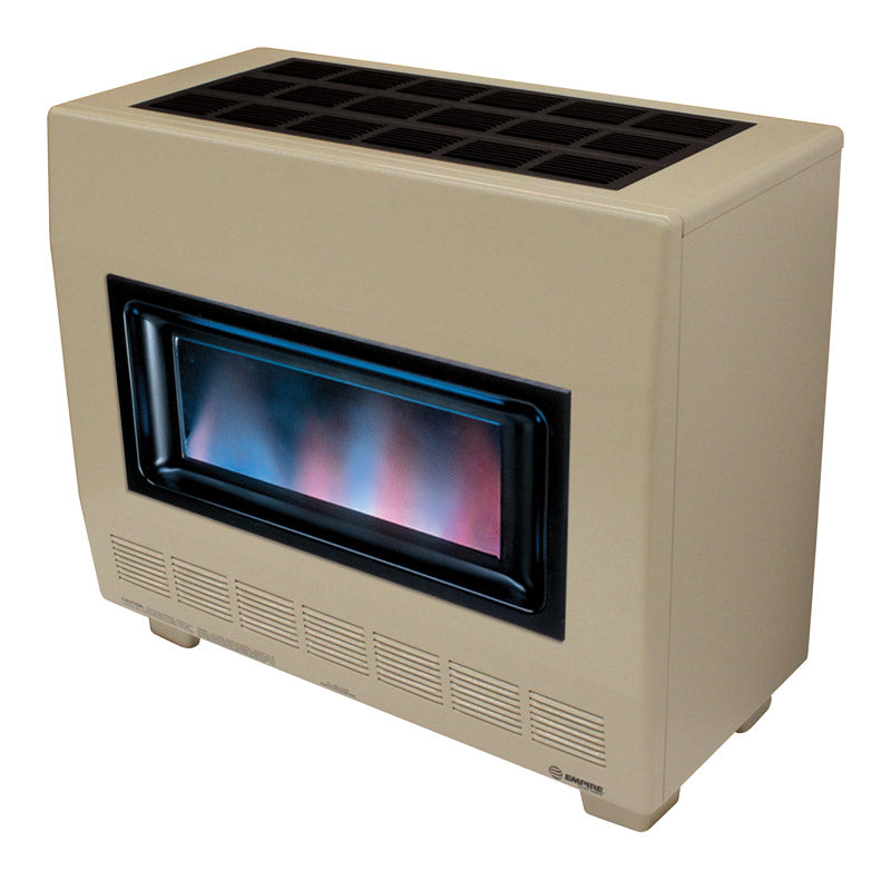 Empire Comfort Systems, Empire Room Heater 50000 Btu Lpg 34 " W X 16 " D X 29-9/16 " H 1/2 " Npt