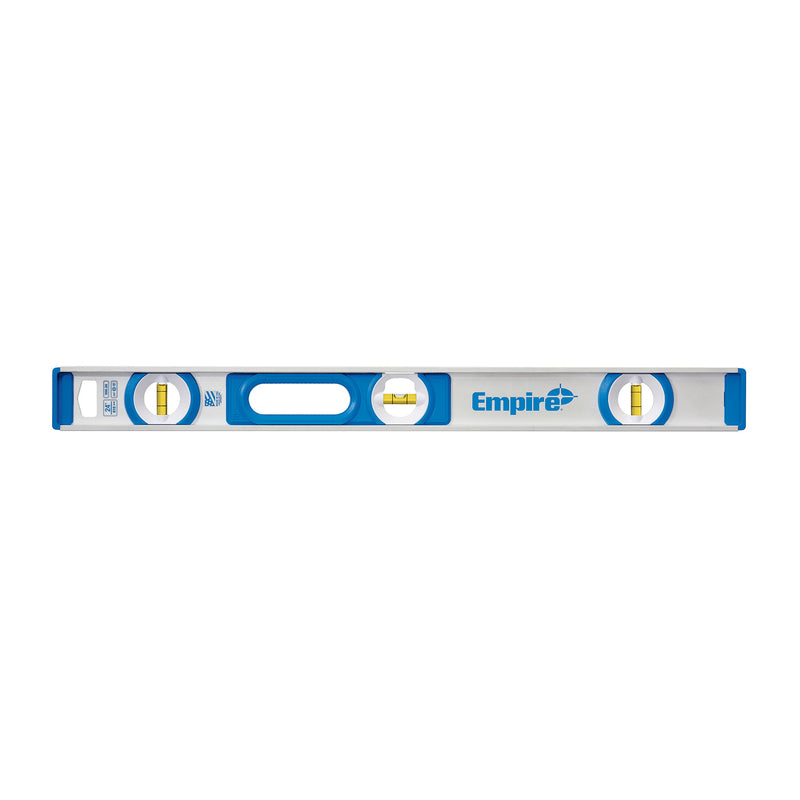 Empire, Empire True Blue 24 in. Aluminum I-Beam Level 3 vial