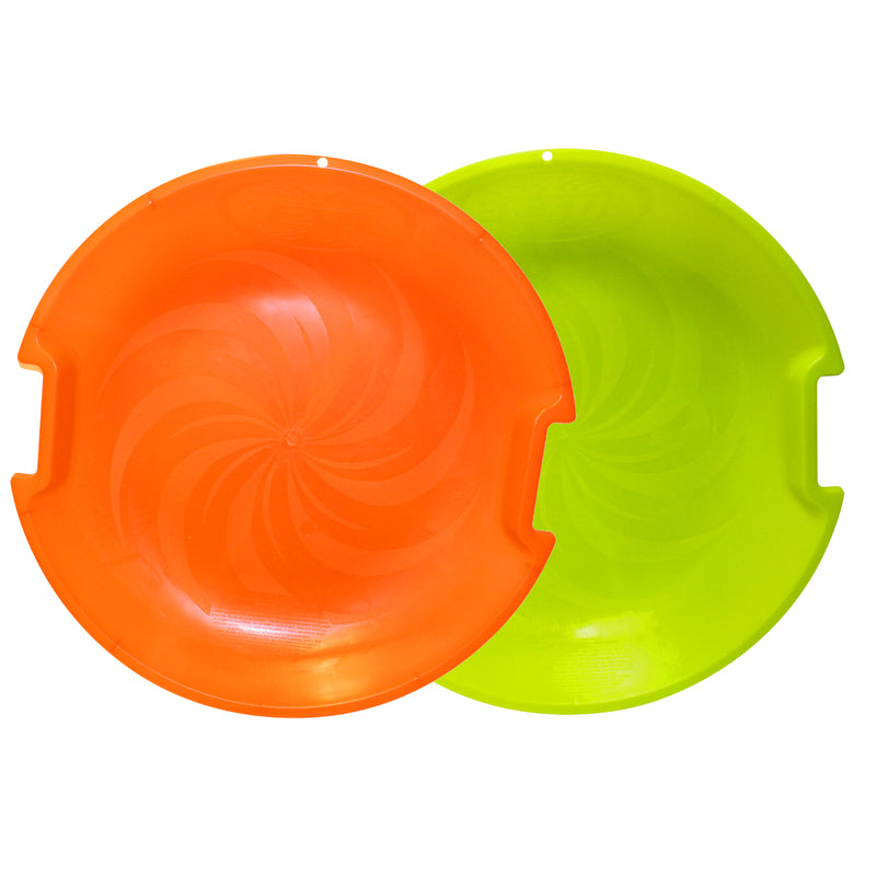 EMSCO GROUP, Emsco Group 1155 26" Super V Saucer Snow Disc Assorted Colors (Pack of 12)