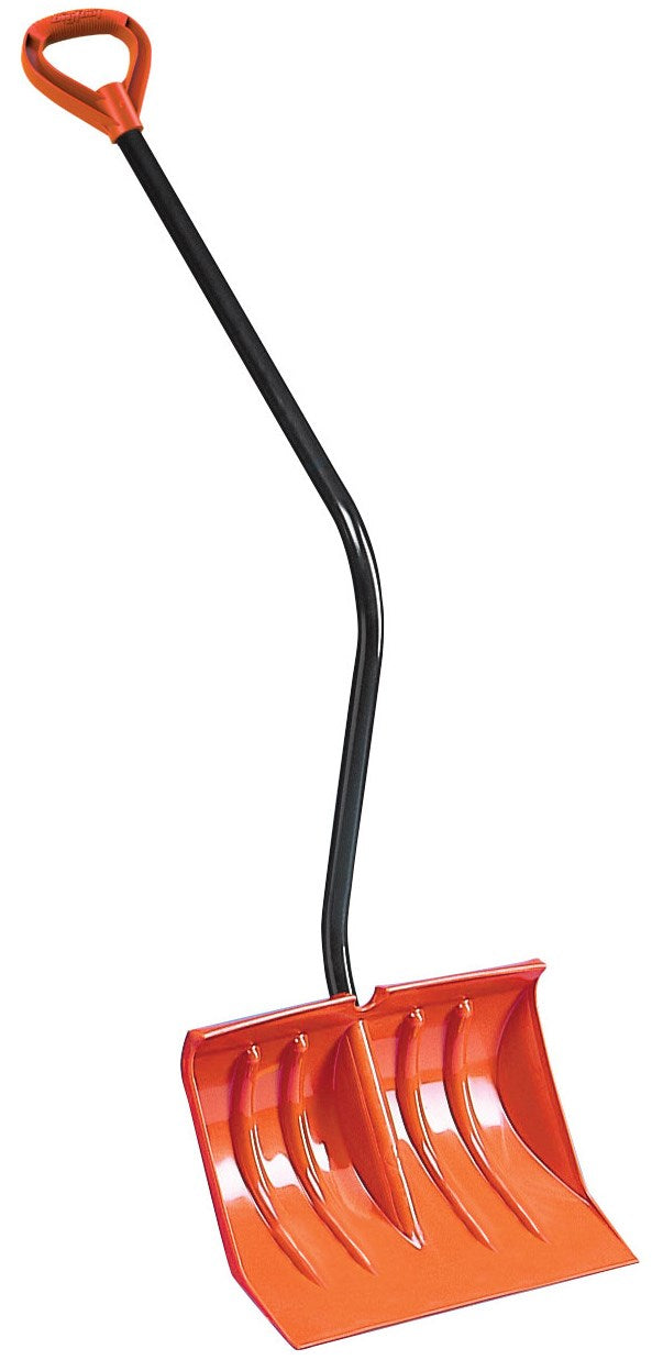 Emsco, Emsco Group Bigfoot Orange Steel Poly Snow Shovel 52 in. L x 18 in. W