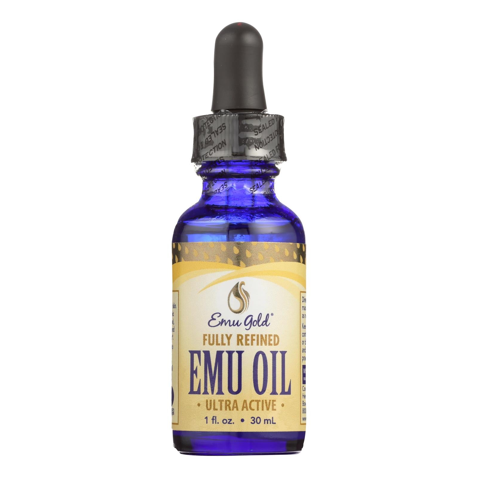 Heritage Store, Emu Gold Fully Refined Ultra Active Emu Oil  - 1 Each - 1 FZ