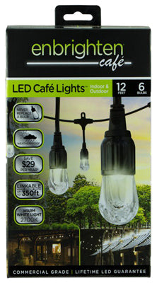 Jasco Products Company, Enbrighten 31660999 12' LED Cafe' Lights