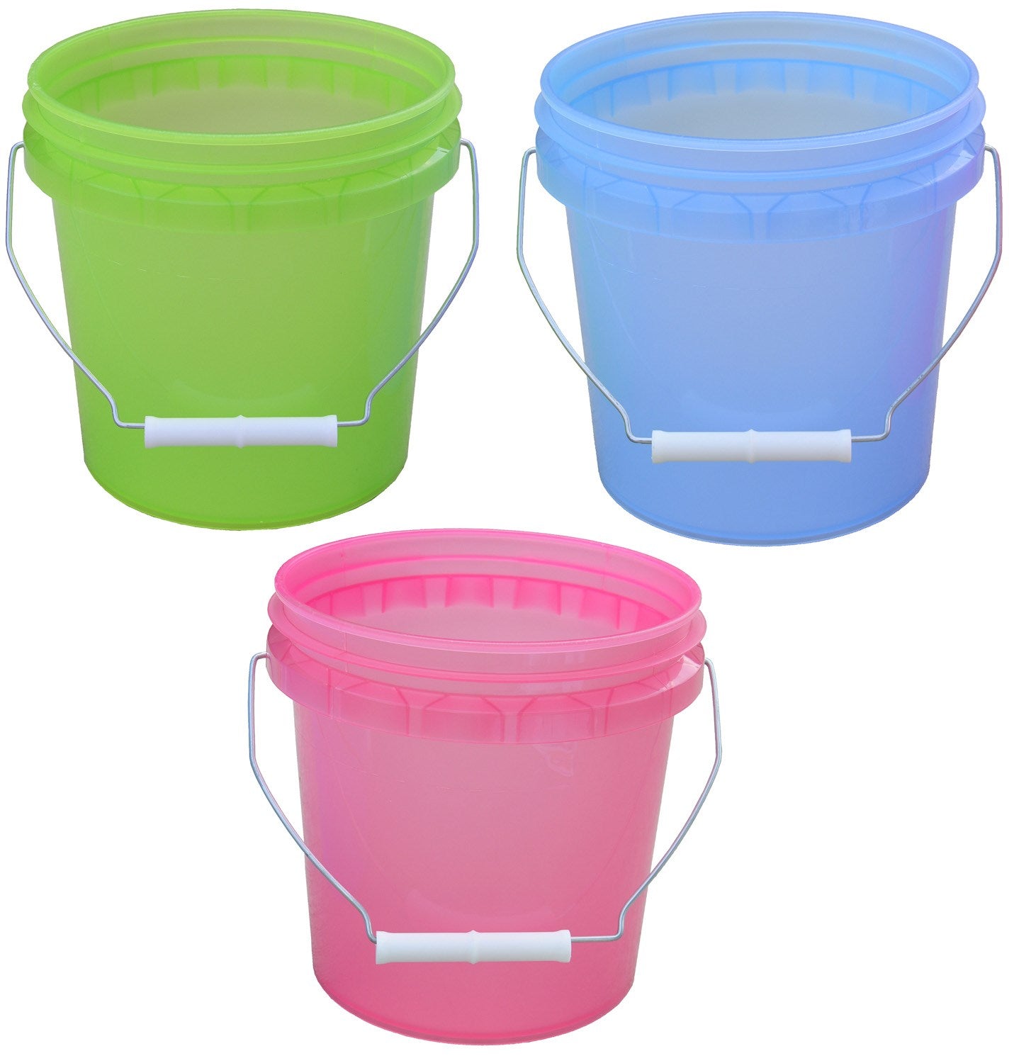 Encore, Encore 11128-201861 1 Gallon Plastic Translucent Pails